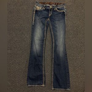Rock Revival Dark Blue Boot Cut Jeans